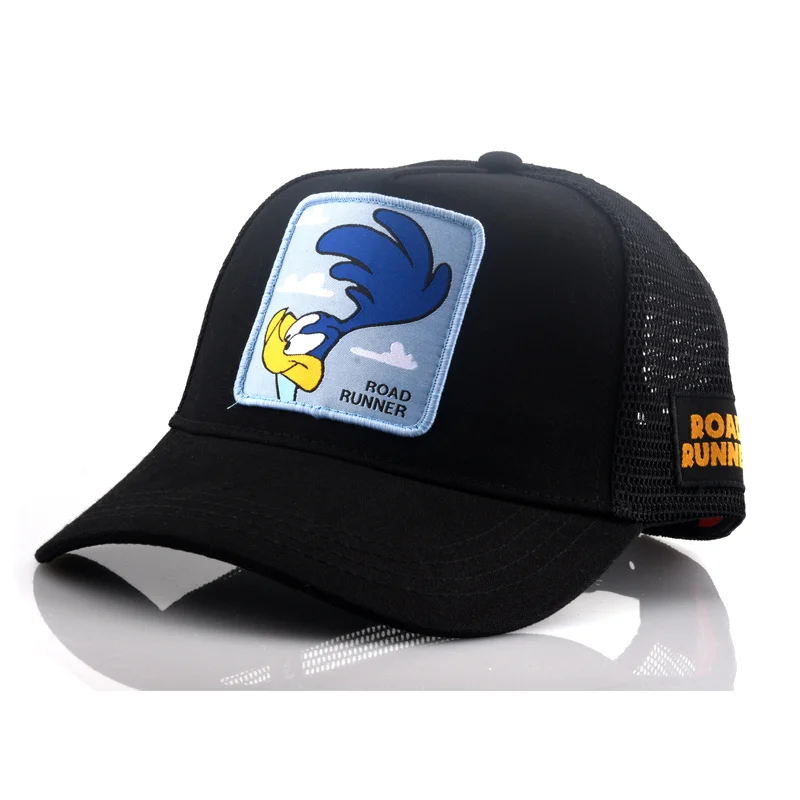 

New Brand Anime Snapback Cap Cotton Baseball Cap Men Women Hip Hop Dad Mesh Hat Trucker Dropshipping