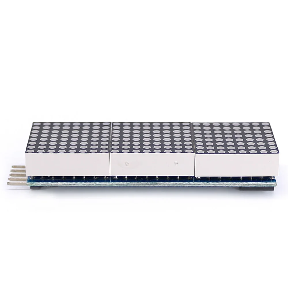 LED Dot Matrix 0.8 inch 8 * 24 Cascadable Display Module with MAX7219 SPI Port for Arduino
