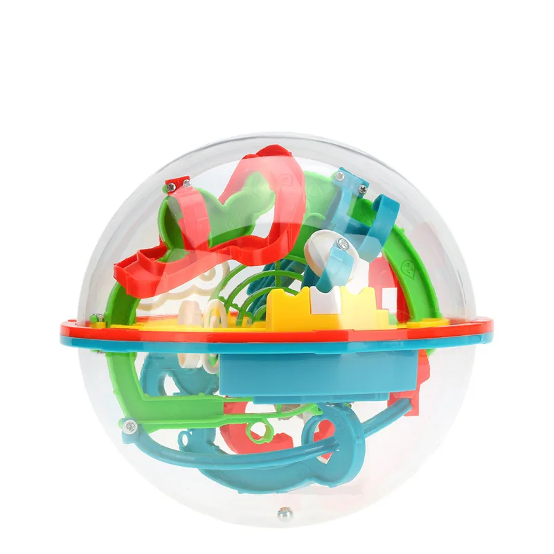 

Children's 100 Steps 12cm Magic Puzzle Ball Educational Magic Intellect Ball Puzzle Game Magnetic Ball kids Christmas gifts