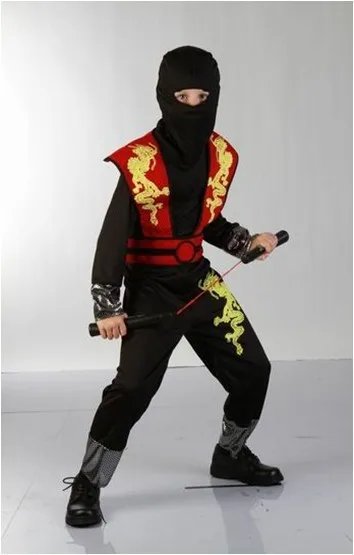 Aliexpress.com : Buy New 100 155cm Ninja Costumes for kids boys Fancy