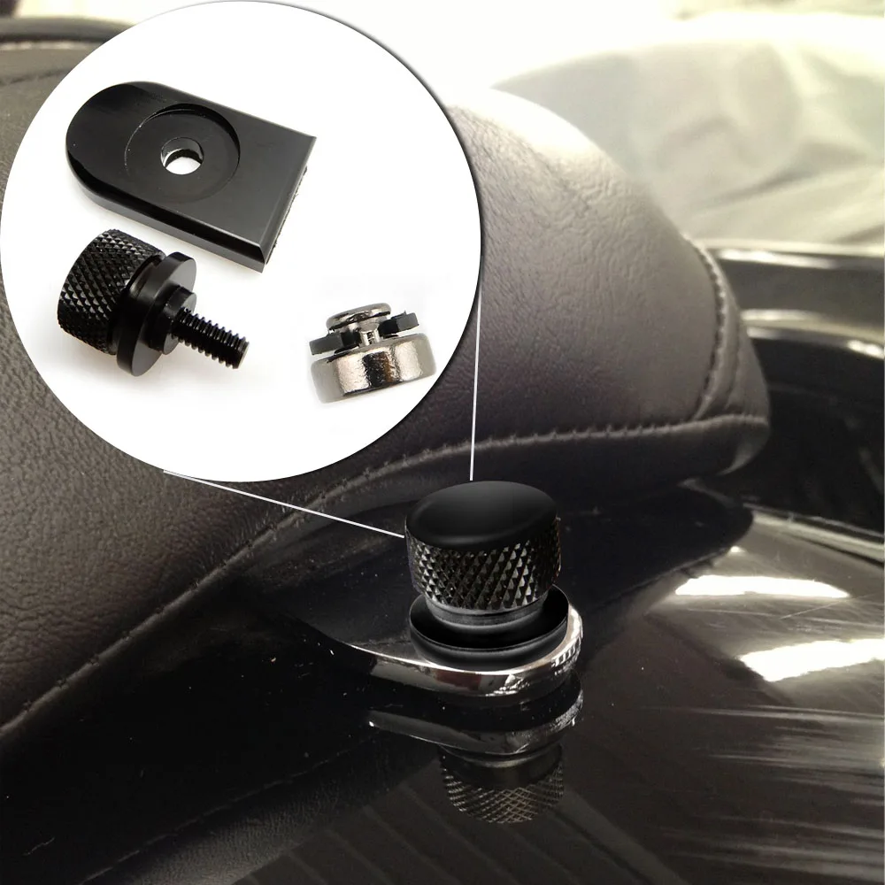 KEMiMOTO CNC Seat Bolt for Harley Sportster Dyna Roadking Softail Bolt