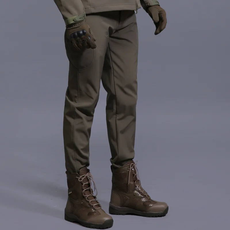 Мужские непромокаемые ветрозащитные штаны для активного отдыха на природе, походные Спортивные Повседневные военные брюки карго, тактические рыболовные комбинезоны S-3XL