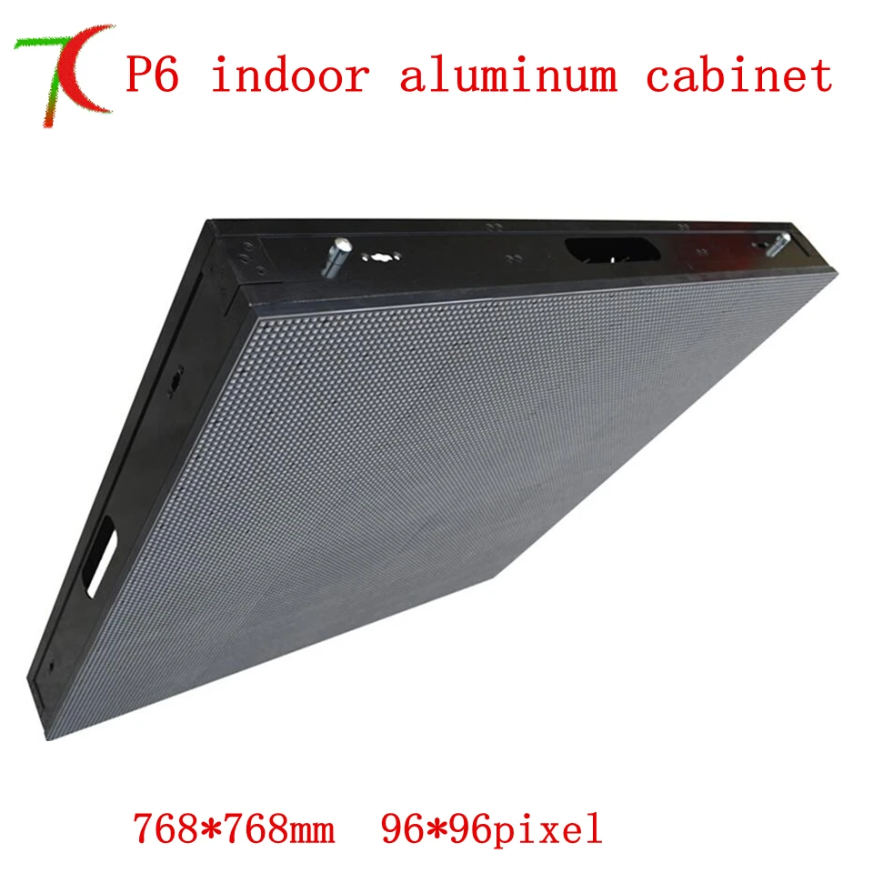 

Factory direct sales P6 HD SMD full color aluminium equipment cabinet display /16scan 27777dots/m2
