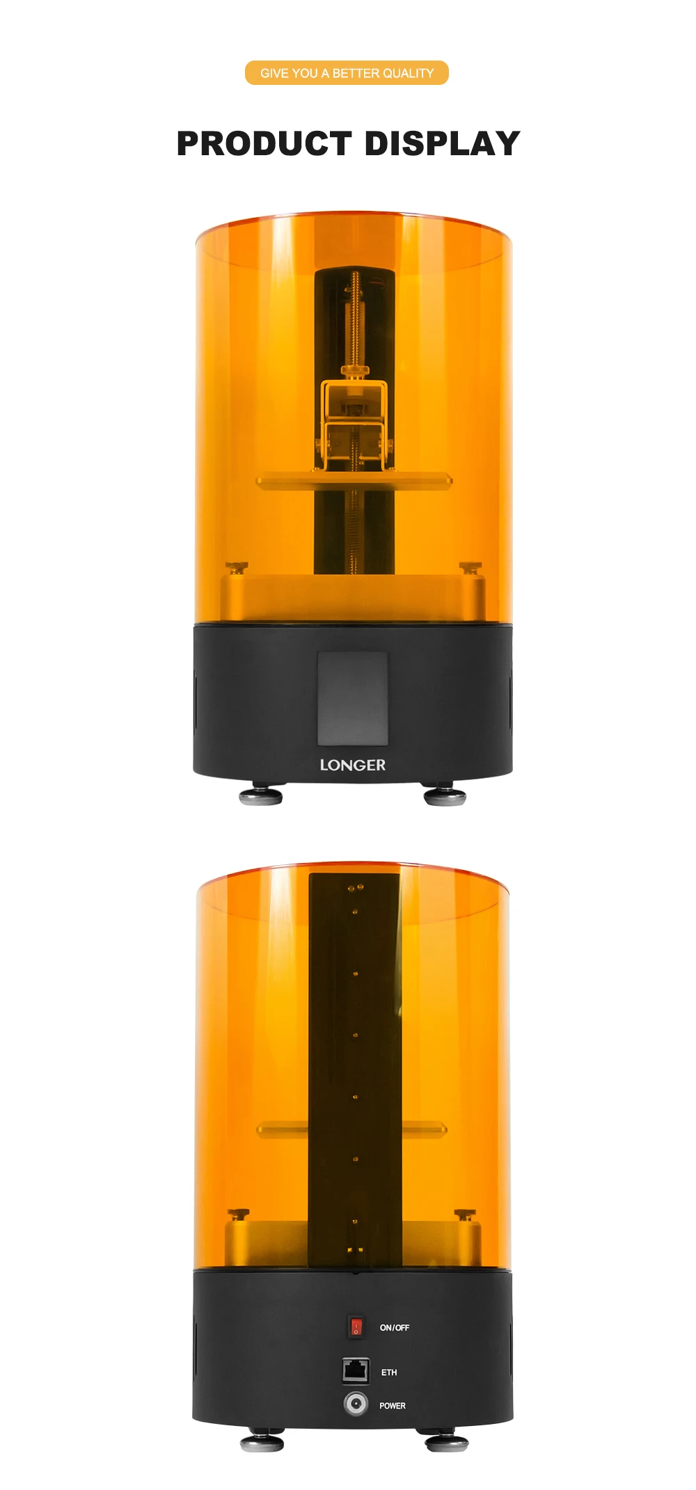 LONGER LCD 3D Printer Orange 120 (7)