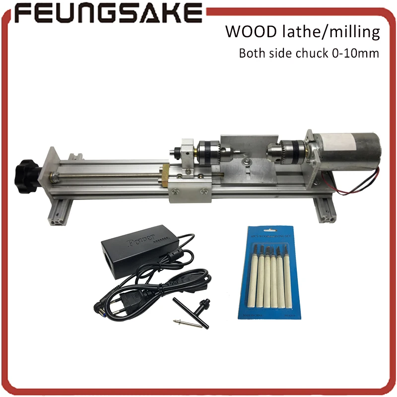 

1 set DIY Fundamental Wood Lathe Mini Lathe Machine drill/Polisher Table Saw for polishing Cutting for woodworking, ship by DHL