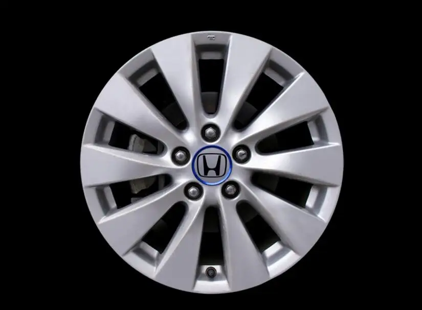 4 шт. автомобильный Стайлинг кольцо ступицы колеса украшения круг наклейки для Honda Accord 8 9 10 Airwave Civic 10 NSX 2 автомобильные аксессуары