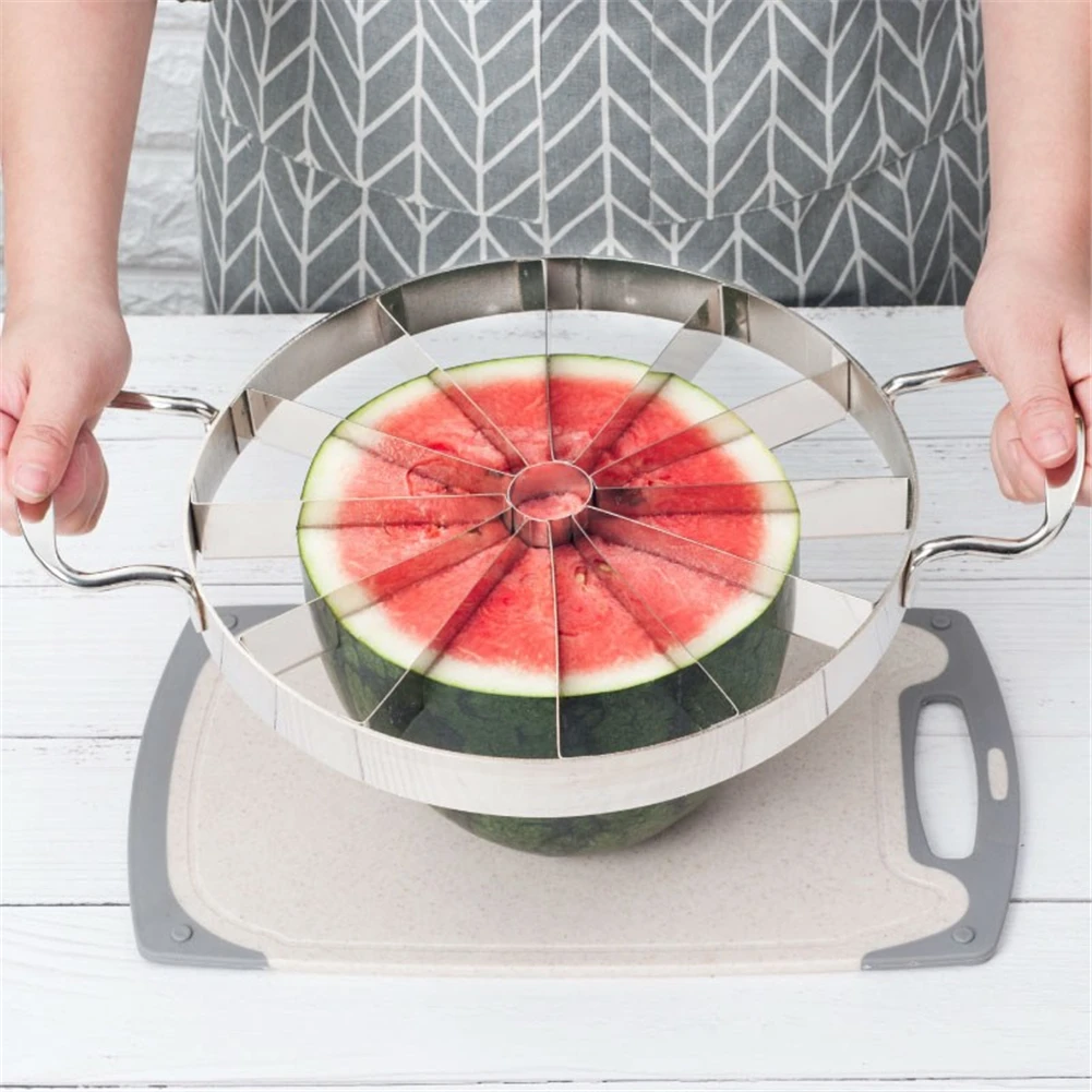 

Watermelon Slicer Kitchen Stainless Steel Slitters Cutting Tools Watermelon Cutter Fruit Cutter Kitchen Tools Cocina Accesorio