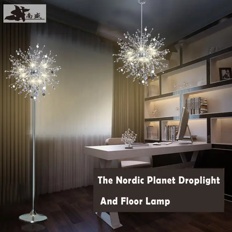 Best Multi Arm Metal Floor Lamp Overhead Floor Lamp For Reading Led Floor Lighting Cheap Standing Lamps Lampara De Pie