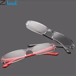 Zilead Ультралайт Смола очки для чтения бровей очки для пресбиопии Анти-усталость прозрачная линза для мужчин женские очки