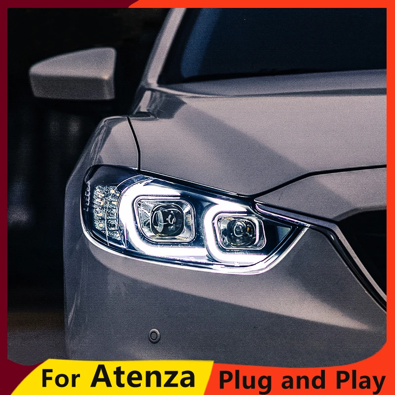 Автостайлинг KOWELL для Mazda 6 фар 2015 Новинка Mazda6 Atenza светодиодный ные фары