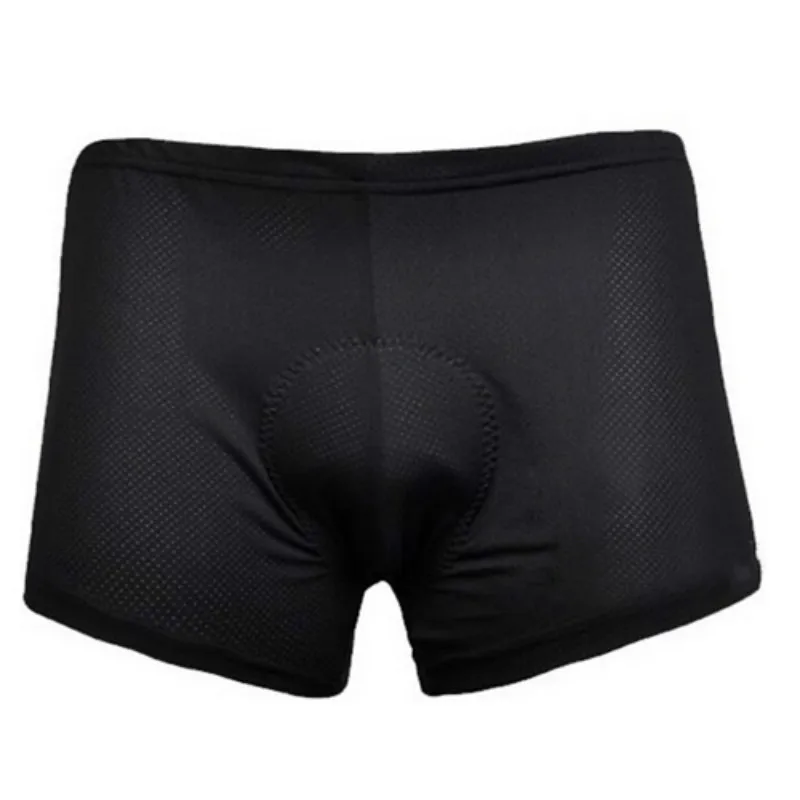 WOSAWE Unisex Black Cycling Underwear briefs 3D Sponge Padded Road