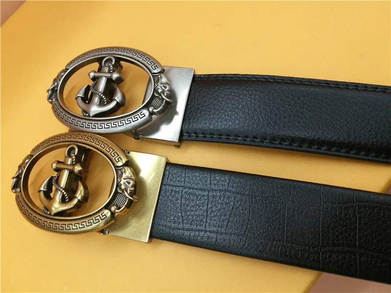 

ZYBYBY high quality men's belt leather luxury strap men's belt men's business automatic buckle belt free delivery