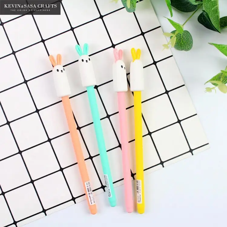 

2Pcs/Lot Gel Pen Cute Pen Quality Stationery Kawaii School Supplies Gel Ink Pen School Stationery Office Suppliers Pen Gift Tool
