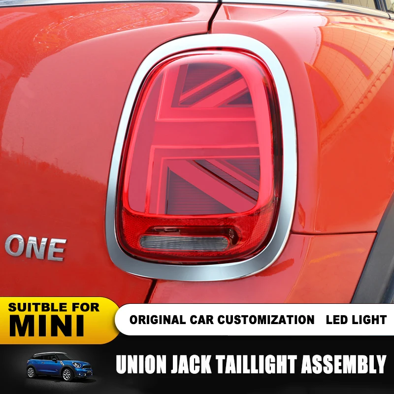 

Union Jack Car LED Rear Tail Light Brake Lamp Turn Signal Assembly Modified For BMW Mini Cooper F55 F56 F57 Upgraded Taillight
