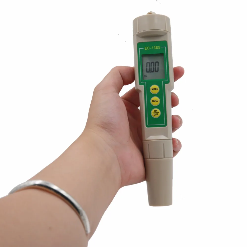 Профессиональная TDS ppm Meter цифровая ручка-тестер сочетает в себе EC, TDS& CF 3 в 1 0-19990ppm для гидропоники, бассейна, аквариума скидка 20