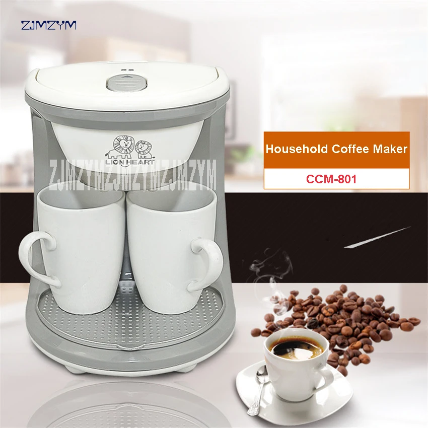 

2 Cups Coffee (Ceramic Mug) Machine, American or Nescafe capsules machine 0.25L Coffee Machine CCM-801 220V/50 Hz
