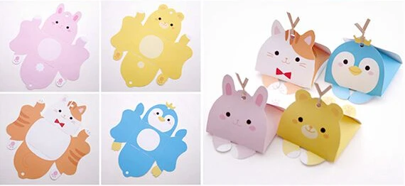 20pcs-Cute-Animal-Modeling-Bear-Cat-Ribbit-Penguin-Candy-Cookies-Chocolatebox-for-Baby-Shower-Children-Birthday-3