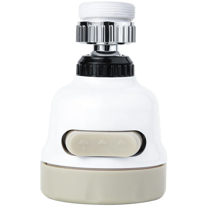 

Tap Water Booster Shower Head Kitchen Bathroom Multifunctional Plastic Household Filter Faucet Water Saving Device