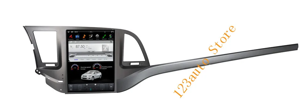 

10.4 '' Vertical screen Tesla Style Android 7.1 Car DVD GPS Player navigation radio auto for Hyundai ELANTRA 2016 2017 2018