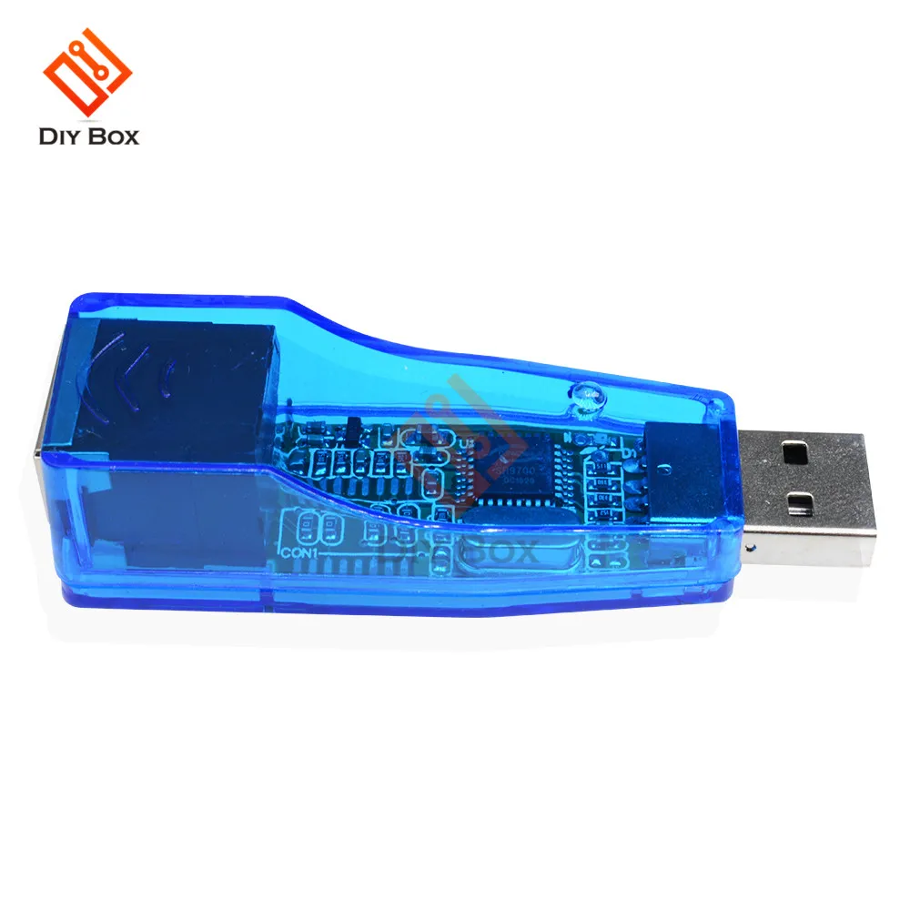 USB 2,0 к локальной сети RJ45 коммутатора Ethernet 10/100 Мбит/с сетевой адаптер для Win7 Win8 планшетный ПК с системой андроида ПК синего цвета