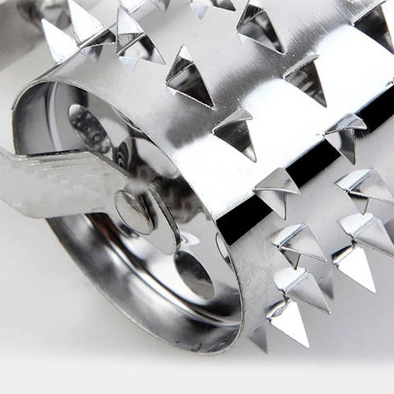Stainless Steel Mincer Steak tenderizers BBQ Tools Roller Design Loose meat needle Creative Kitchen Accessory meat tenderizer