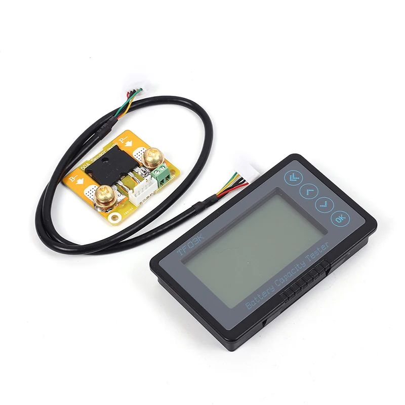 TF03K A DC 10 120V 50A тестер емкости аккумулятора кулометр счетчик универсальный
