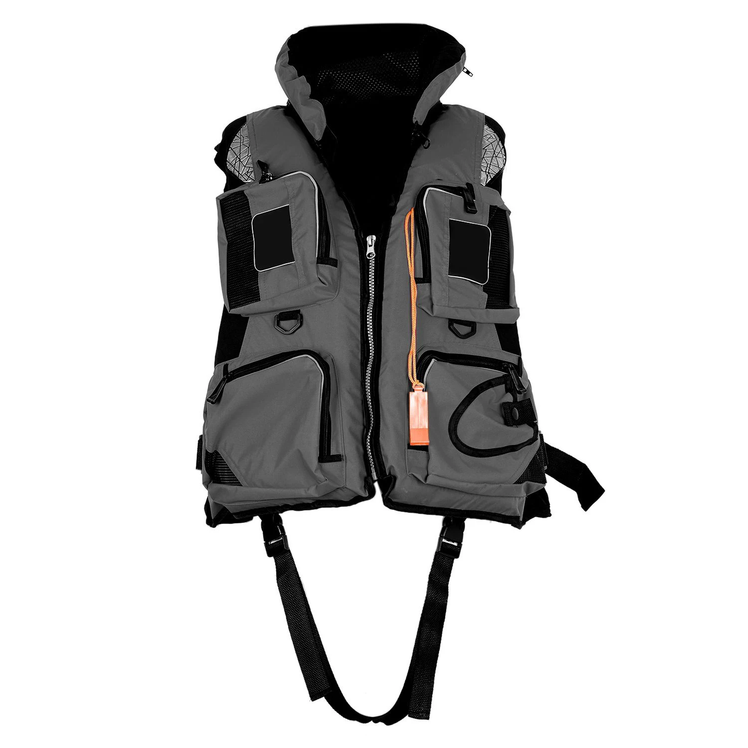 

Adult Polyester Swimming Life Jacket Vest Fishing Vest Drifting Boating Survival Fishing Safety Jacket Water Sports Wear