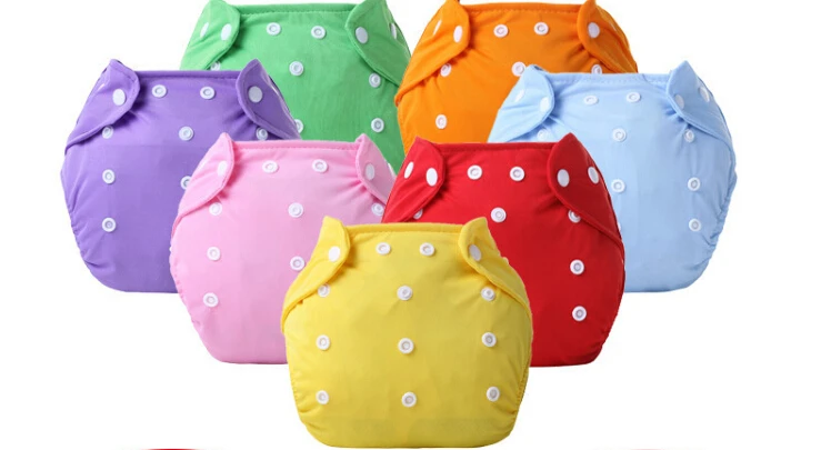 

1Pcs reusable diapers Baby Waterproof Nappies new diaper Ajustable Diapers Diapper Baby Cloth washable diapers
