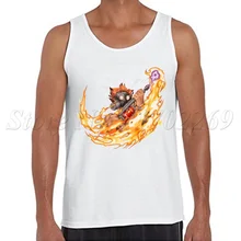 Новая мода bikeman Дизайн Безрукавки для женщин Для мужчин мультфильм печатных Летняя майка Повседневное фуфайка