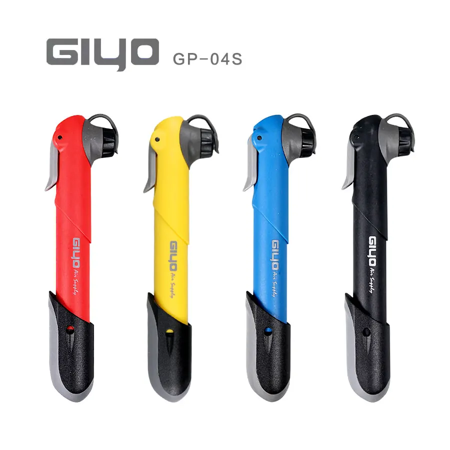 Giyo gp-04s 80 г Портативный мини MTB горный велосипед Велосипедные насосы 120 PSI высокого
