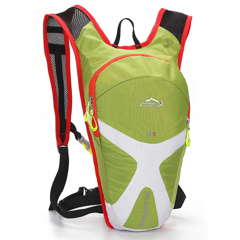 5л рюкзак высокого качества сумка 6 цветов велосипедные сумки рюкзак 499 - Цвет: green