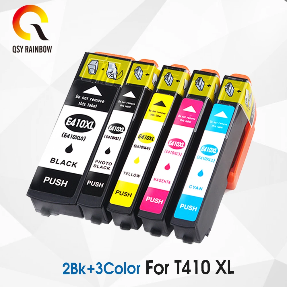 Картриджи T410XL для принтера EPSON Expression Premium 5 упаковок совместимые с чернилами