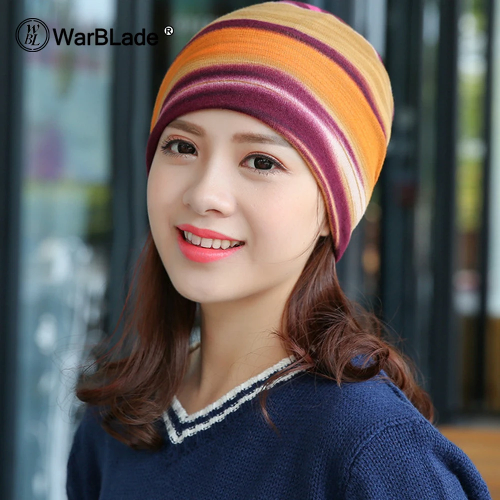 2018 New Simple Fashion Headwear Women's hats Female Winter Caps Star hats ladies spring and autumn Hip-hot Skullies Beanies 