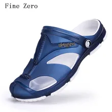 Изящная летняя пляжная обувь; сандалии; коллекция года; модные дизайнерские мужские сандалии; брендовые кожаные шлепанцы для мужчин; Zapatos Sandalias Hombre