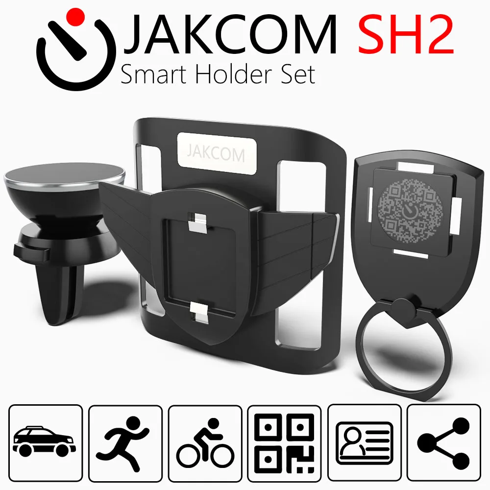 

JAKCOM SH2 Smart Holder Set Hot Sale In As Car GPS Phone Holder Mount Desktop Stand Armband For iPhone Smartphone Accessories