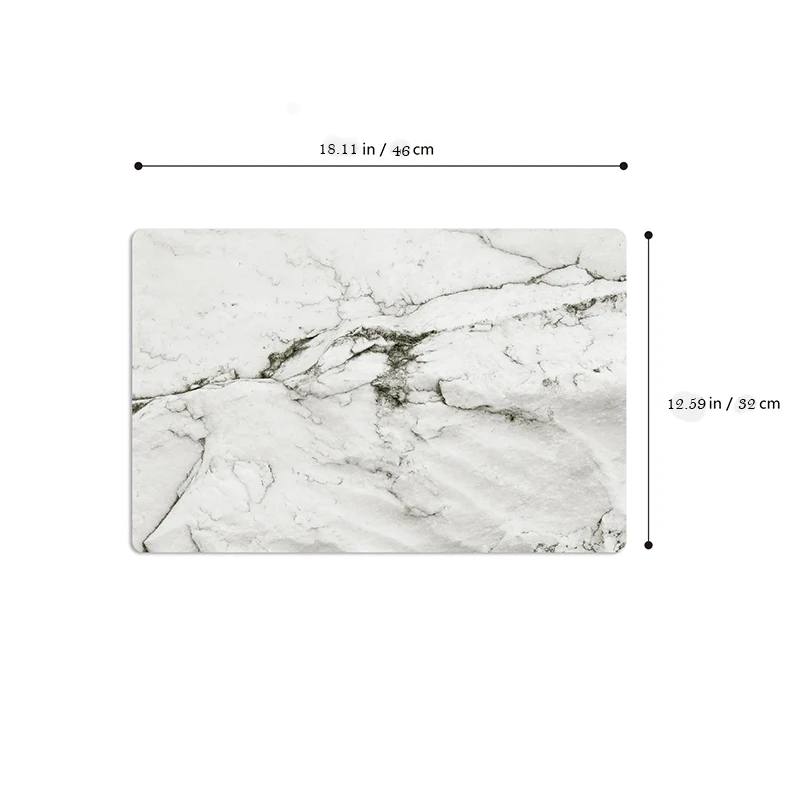 

1 pc Marble Pattern Stripe PVC Mat Table Mats Plate Dish Pads Non-Slip Dishware For Kitchen Accessory Wedding Party Decoration