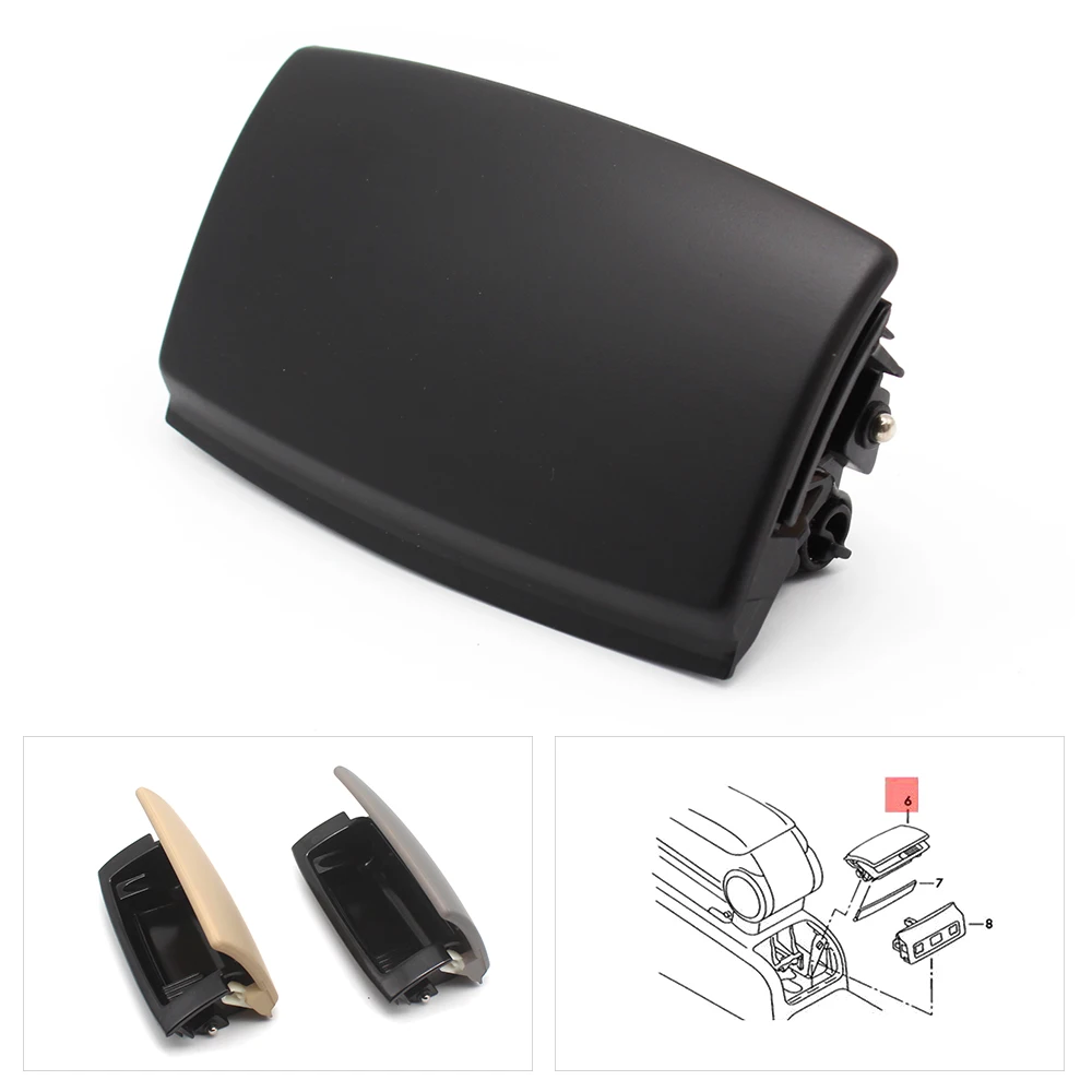 

Car Interior Under Armrest Box Rear Ashtray Cover for Audi A4 B6 B7 2002 2003 2004 2005 2006 2007 2008 8E0 857 961