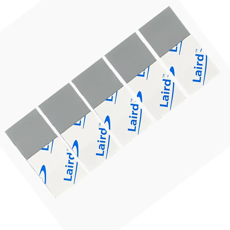 LAIRD 15*15*0,13 мм силиконовая термосмазка Pad радиатор охлаждения колодки процессор GPU чип VGA Northbridge процессор охлаждения колодки США