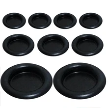 16mm 18mm 20mm Inner Diameter Black Drilling Open Hole Protector Armature Single Side Wiring Cable Rubber Ring Gasket Grommet