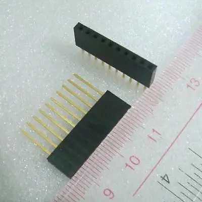 

50pcs 10Pin Female tall stackable Header Contor socket Shield