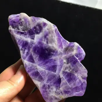 

TOP!!! 430-460 RARE NATURAL DREAM AMETHYST QUARTZ CRYSTAL GEM STONE Polishing