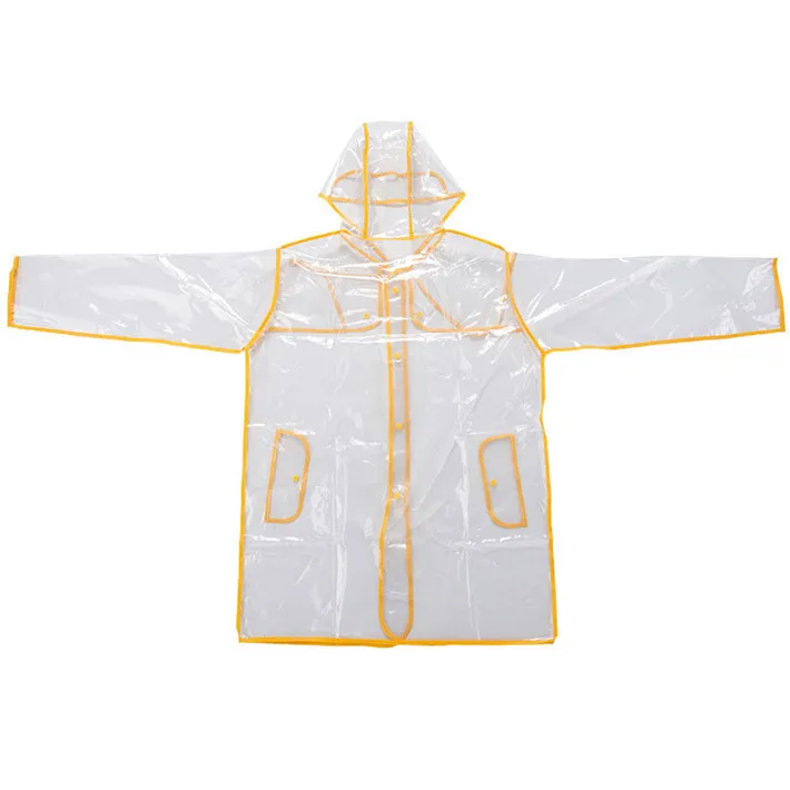 Прозрачный дождевик для мужчин и женщин унисекс непромокаемый костюм Водонепроницаемая ветровка дождевик верхняя походная непромокаемая одежда куртка пончо Толстовка