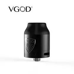 100% оригинал Vgod Elite RDA распылитель 2 мл Vape Танк 24 мм Диаметр двойной вертикальный пост дизайн для Vgod Pro Elite 200 Вт мех Mod