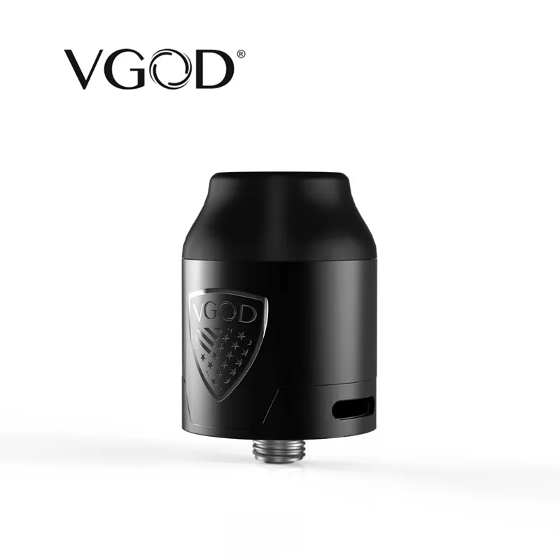 

100% Original Vgod Elite RDA Atomizer 2ml Vape Tank 24mm Diameter Dual Vertical Post Design for Vgod Pro Elite 200w Mech Mod