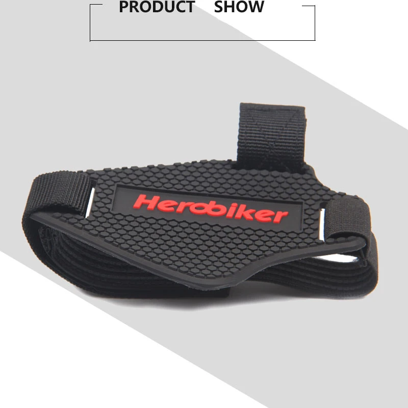 HEROBIKER мото обувь для верховой езды шестерни сдвиг Pad мотоциклетные гоночные ботинки съемное Защитное снаряжение охранники Scuff Mark Защитная крышка
