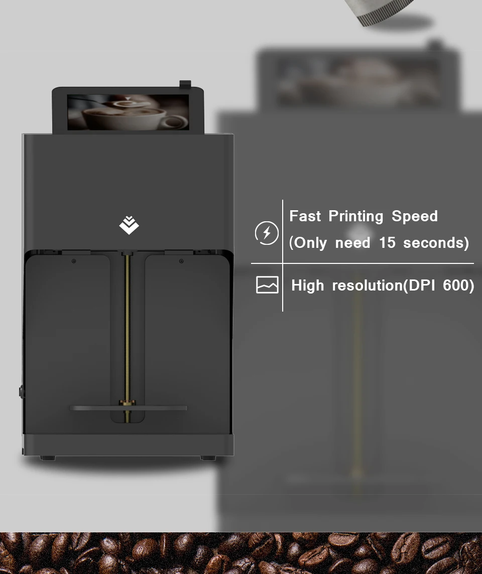 OYfame кофе латте еда принтер съедобные чернила Печенье Кофе принтер селфи кофе принтер машина Принтер кофе цветная печать