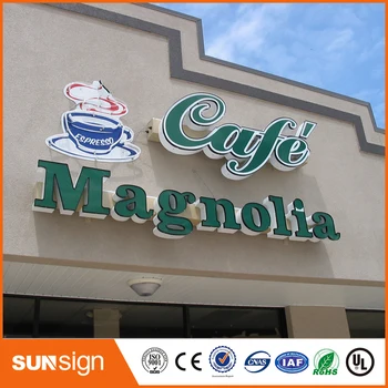 

Custom stainless steel strip led acrylic sign letters