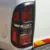 Accessori auto ABS Nero Opaco Posteriore Della Copertura Della Lampada Per Toyota Hilux Vigo 2012 2013 2014