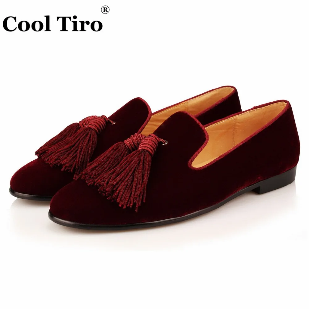 velvet slippers Tassel (3)