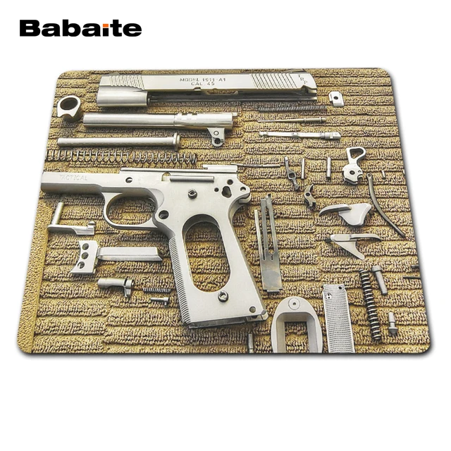 Best Offers Babaite New Pistol Waterproof Anti-Slip Computer Accessories Laptop PC Overlock Edge Mouse Pads Speed Up Mice Pad Mat Mousepad Best Offers Babaite New Pistol Waterproof Anti-Slip Computer Accessories Laptop PC Overlock Edge Mouse Pads Speed Up Mice Pad Mat Mousepad